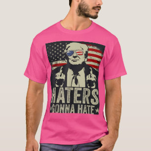 Camiseta Tshirt Trump Haters odiará