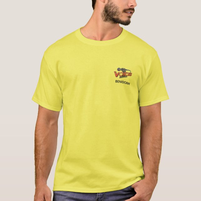 Camiseta Tshirt Voices Benidorm (Anverso)