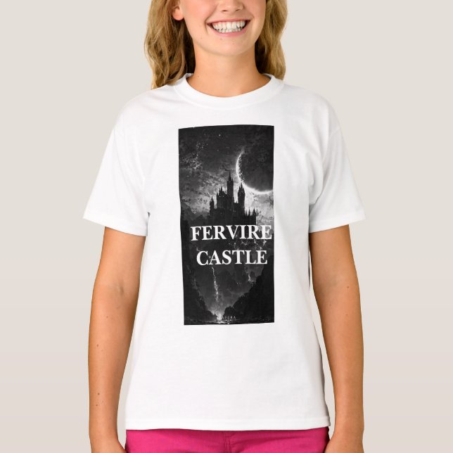 CAMISETA TSHIRTE DE CASTILLO OSCURO (Anverso)