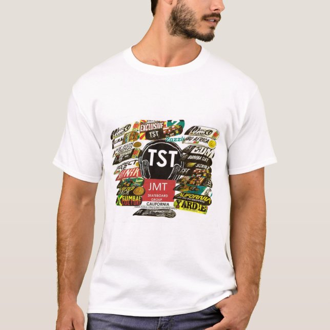 Camiseta TST Angel Merchandise Skateboard Collection (Anverso)