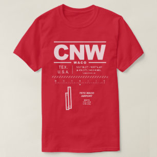 Camiseta TSTC Waco Airport CNW T-Shirt