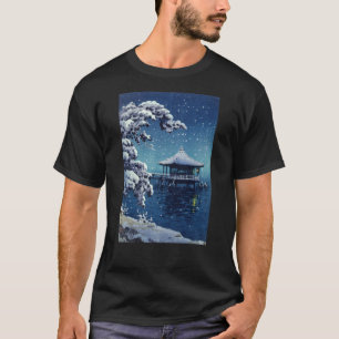 Camiseta Tsuchiya Koitsu - Nieve sobre el Ukimido en Katada