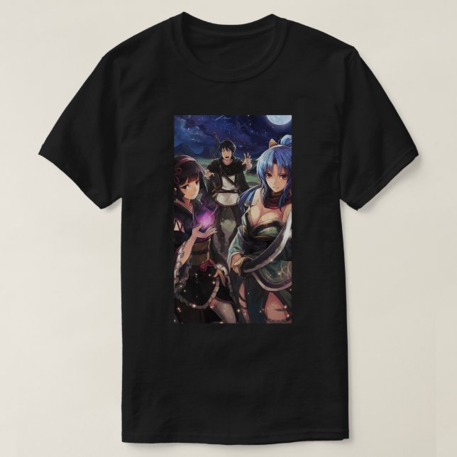 Camiseta Tsukimichi Fantasía de la Luna 3 (Diseño del anverso)