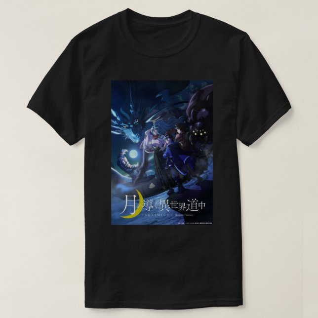 Camiseta Tsukimichi Fantasy Moonlit (Diseño del anverso)