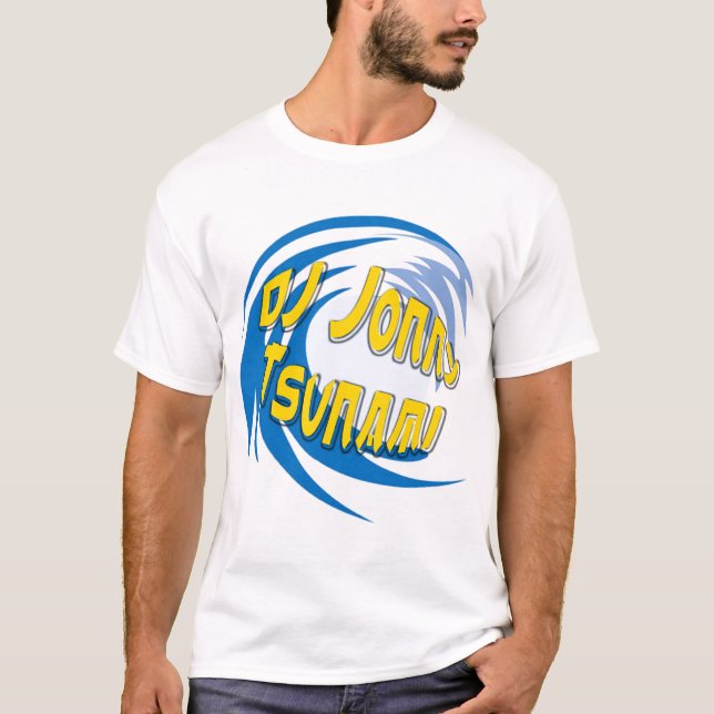 Camiseta Tsunami de DJ Jonny (Anverso)