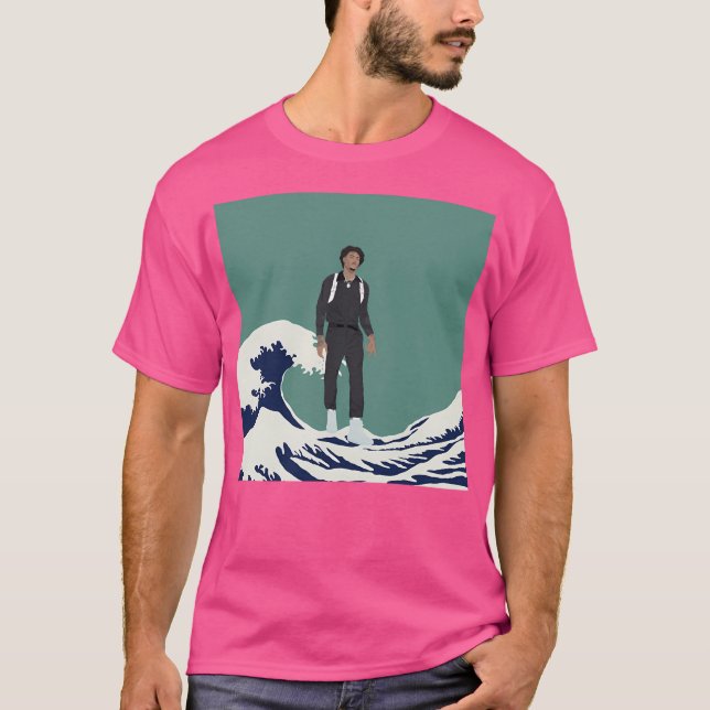 Camiseta Tsunami Papi Oubre Wavy (Anverso)