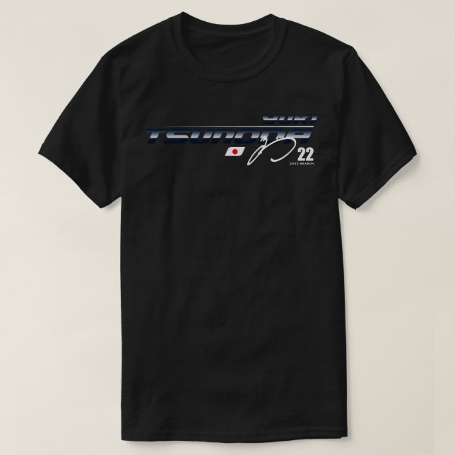Camiseta Tsunoda 2023 (Diseño del anverso)