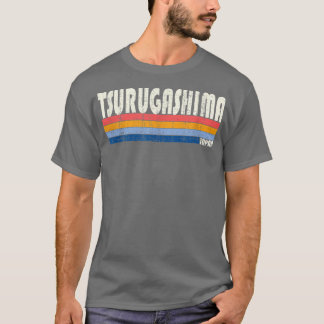 Camiseta Tsurugashima estilo retro vintage de los años 70, 