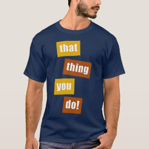 Camiseta TTYD Orange Brown