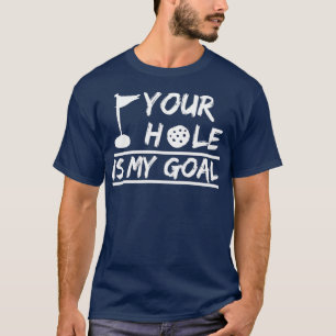 Camiseta Tu agujero es mi golf Dirty Adults Golf