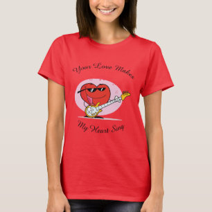 Camiseta Tu amor hace que mi corazón cante
