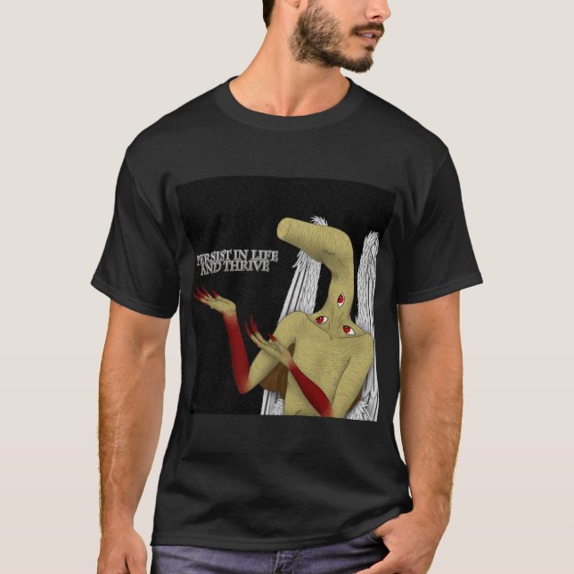Camiseta Tu ángel de la guarda da palabras de aliento (Anverso)