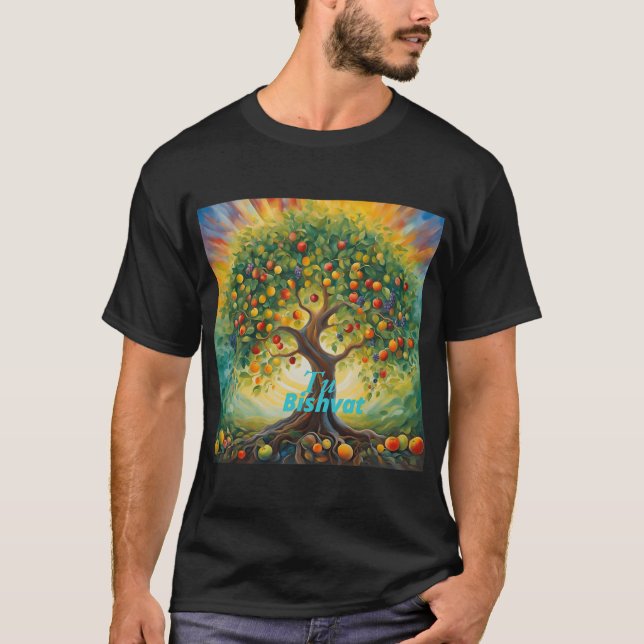 Camiseta Tu Bishvat Happy New Year For Trees  (Anverso)