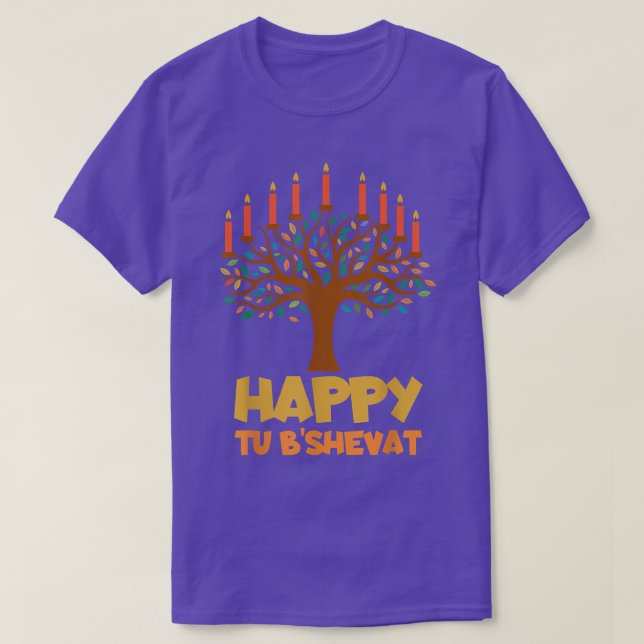Camiseta Tu BiShvat Happy Tu B'Shevat T-Shirt (Diseño del anverso)