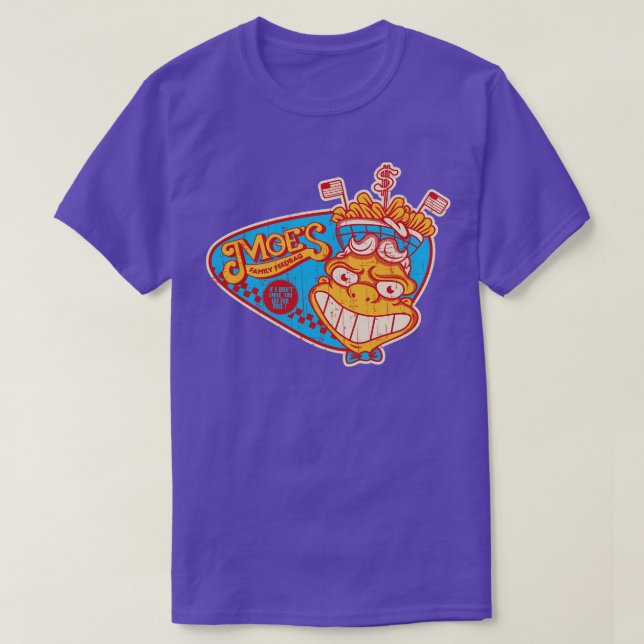 Camiseta Tu bolso de alimentación familiar favorito (Diseño del anverso)