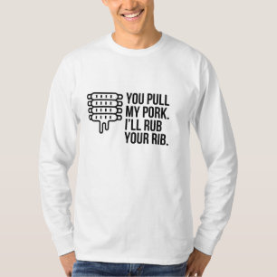 CAMISETA TÚ BORRARÁS MI PORCHE Y ARRUBARÉ TU RIB