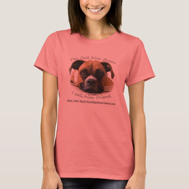 Camiseta Tu Boxer es tu amigo (Anverso)