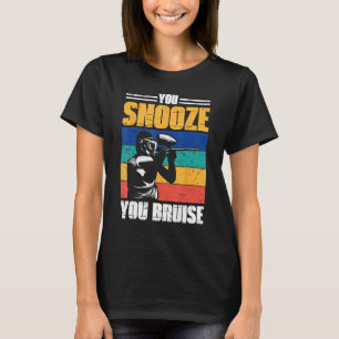 Camiseta Tú cabeceas tú te magullas Equipo de juego de pain