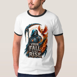 Camiseta Tu Caída Es Mi Ascenso Motivación para Trading