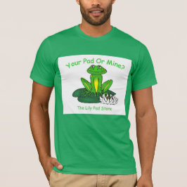 Camiseta Tu Casa o la Mía - Hombres Verde Brillante
