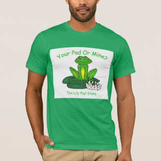 Camiseta Tu Casa o la Mía - Hombres Verde Brillante