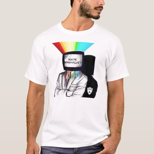 Camiseta Tu cerebro lavado (Anverso)
