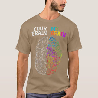 Camiseta Tu cerebro mi cerebro adopta la neurodiversidad TD