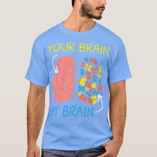 Camiseta Tu cerebro mi cerebro nuerodiversidad piensa difer