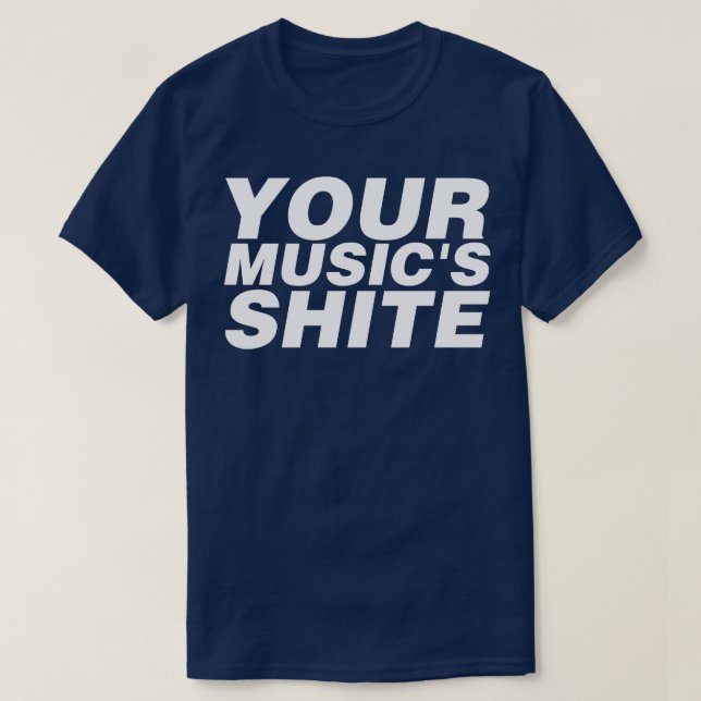 Camiseta Tu chiste musical (Diseño del anverso)