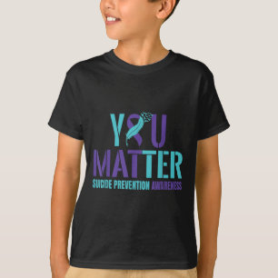 Camiseta Tú - Cinta de Conciencia del Propósito Violeta Azu