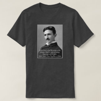 Camiseta Tu cita fotográfica de inventor de texto/color Nik