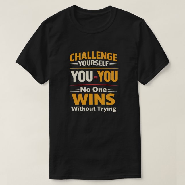 Camiseta Tú contra Tú 1h (Diseño del anverso)