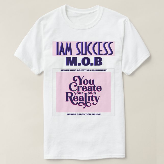CAMISETA TÚ CREAS (Diseño del anverso)