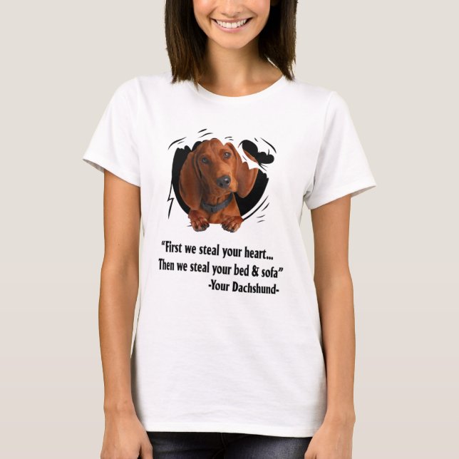 Camiseta Tu Dachshund (Anverso)