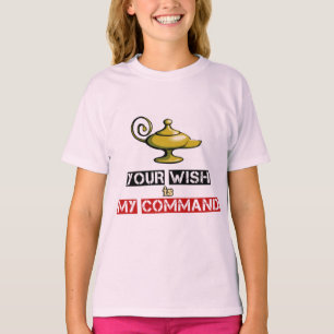 Camiseta Tu deseo es mi orden Aladdin Lamp Design T-Shir