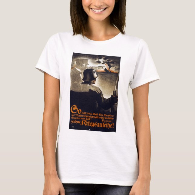 Camiseta Tu dinero ayuda a luchar contra ti (Anverso)