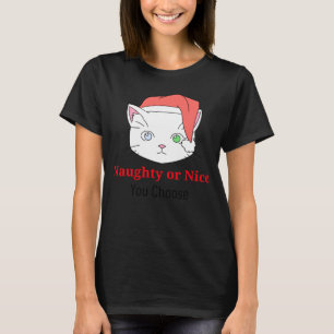 Camiseta Tú eliges gatito travieso o bueno