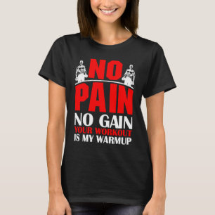 Camiseta Tu Entrenamiento Es Mi Calentamiento Deporte Fitne