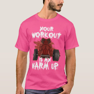 Camiseta Tu entrenamiento Mi Caliente Pesaje De Construcció