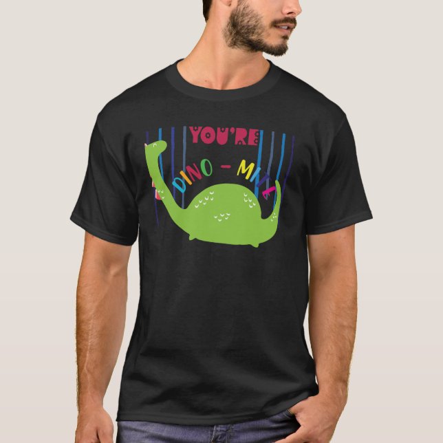 Camiseta Tú eres dino mite (Anverso)