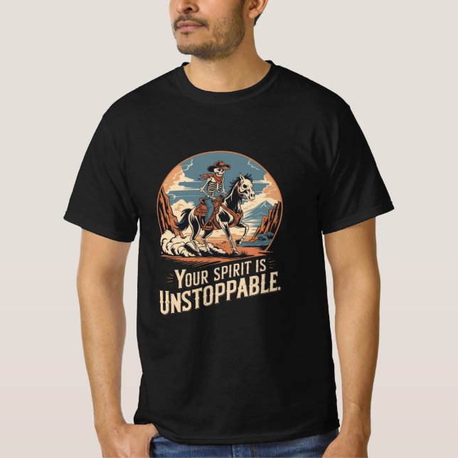 Camiseta Tu espíritu es imparable (Anverso)