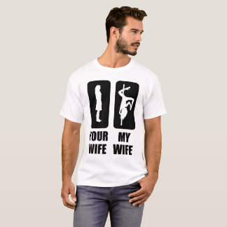 CAMISETA TU ESPOSA MI ESPOSA