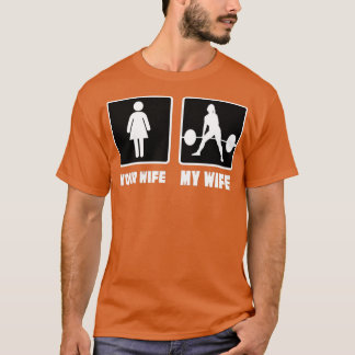 Camiseta Tu Esposa Mi Esposa Constructora De Cuerpos