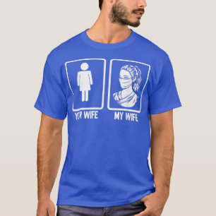 Camiseta Tu esposa mi esposa Enfermera a la Enfermería del