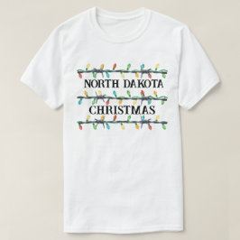 Camiseta "Tu Estado", alambre de púas y luces de Navidades