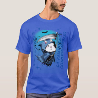 Camiseta Tu Familia Conoce Mejor Conejo Kawaii 5