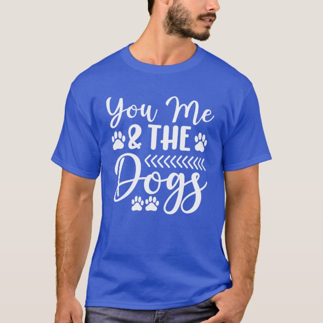 Camiseta Tu familia de regalos de los perros (Anverso)