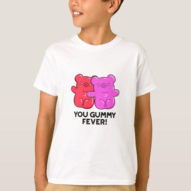 Camiseta Tu Fiebre Fever Candy Pun (Anverso)