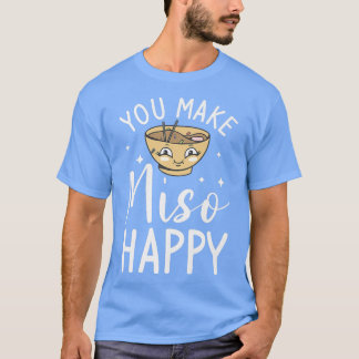 Camiseta Tú Haces Feliz a Miso Propuesta de Boda Matrimonio