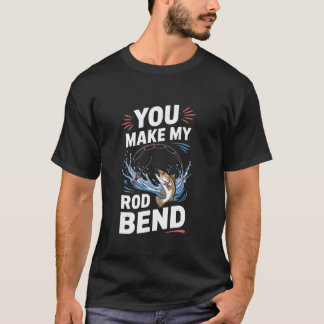 Camiseta Tú Haces que mi Caña se Doble - Chistes Sucios Hom